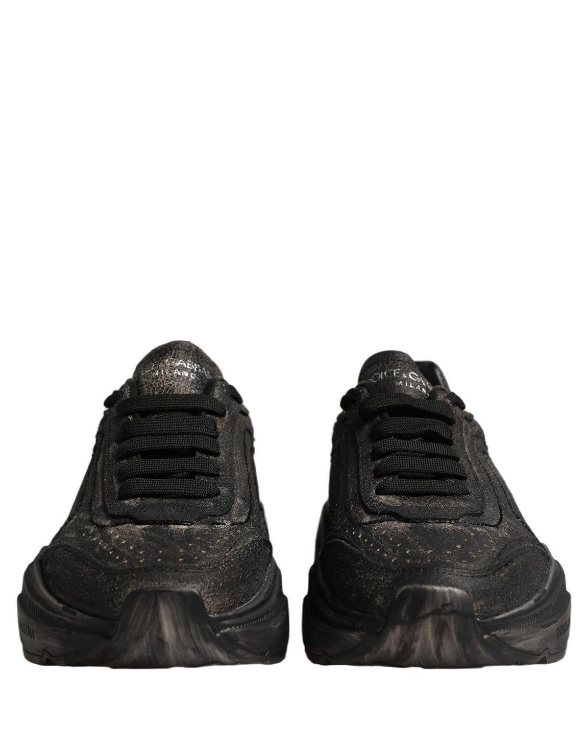Dolce & Gabbana Schwarze Daymaster Low-Top Sneaker