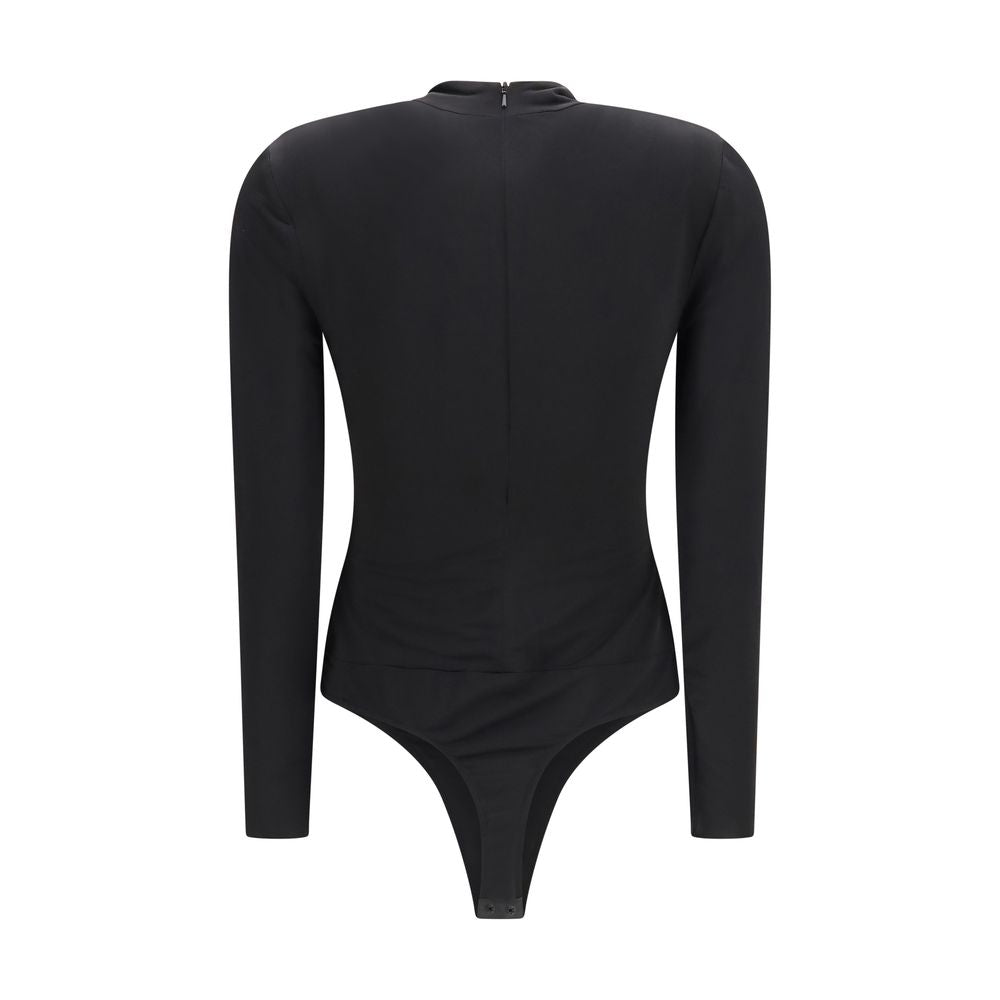Nissa Schwarzes Polyester-Body