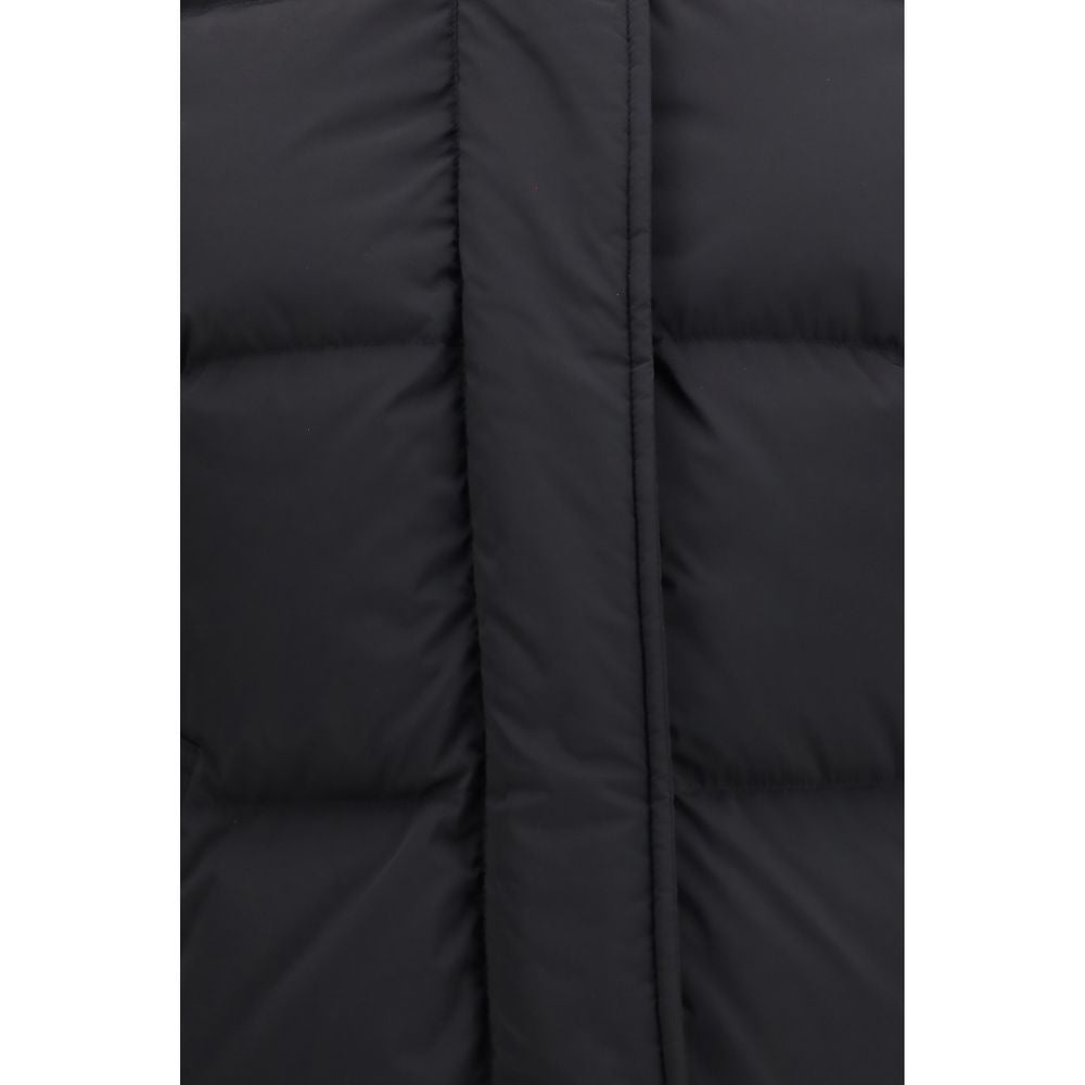 Woolrich Schwarzer Polyamid-Mantel