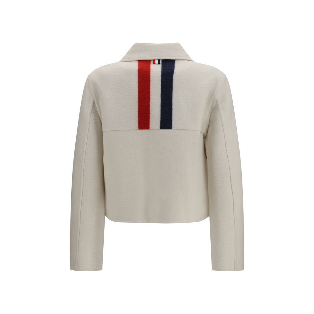 Thom Browne Beige Wolljacke Oves Aries