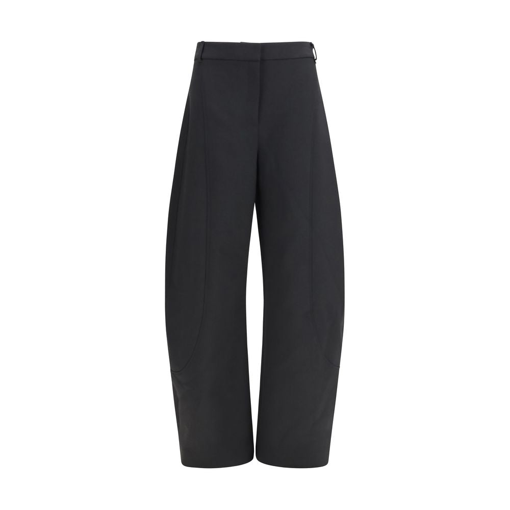 Nissa Schwarze Freizeithose aus Polyester
