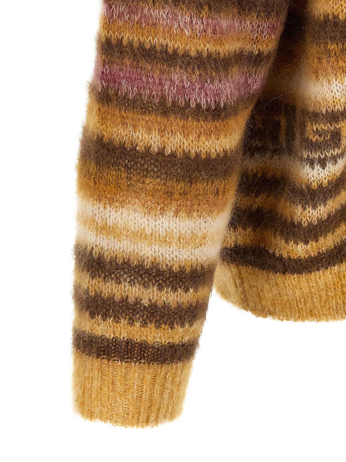 Isabel Marant Mehrfarbige Strickjacke aus reiner Schurwolle
