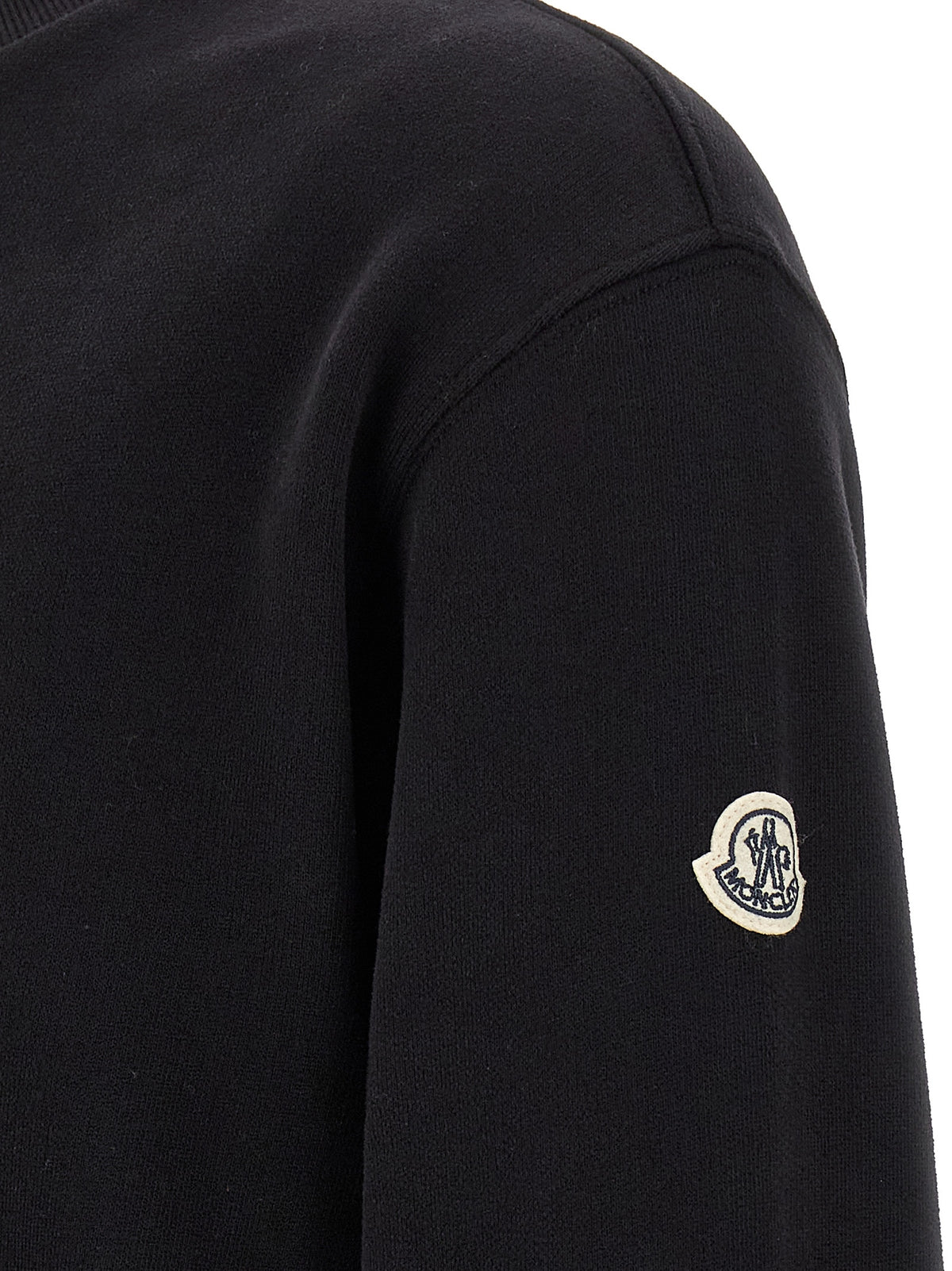 MONCLER GENIUS Schwarzer Baumwoll-Sweatshirt