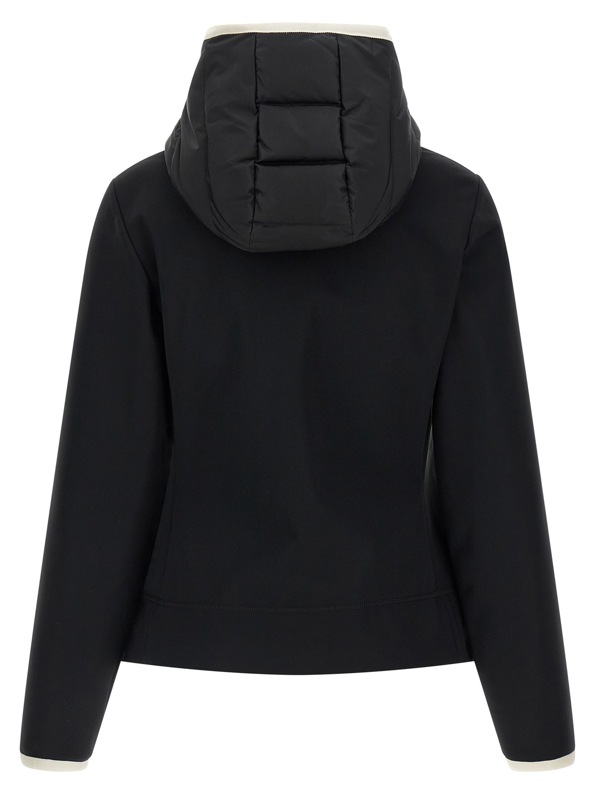 Moncler Grenoble Schwarzer Cardigan aus Polyamid