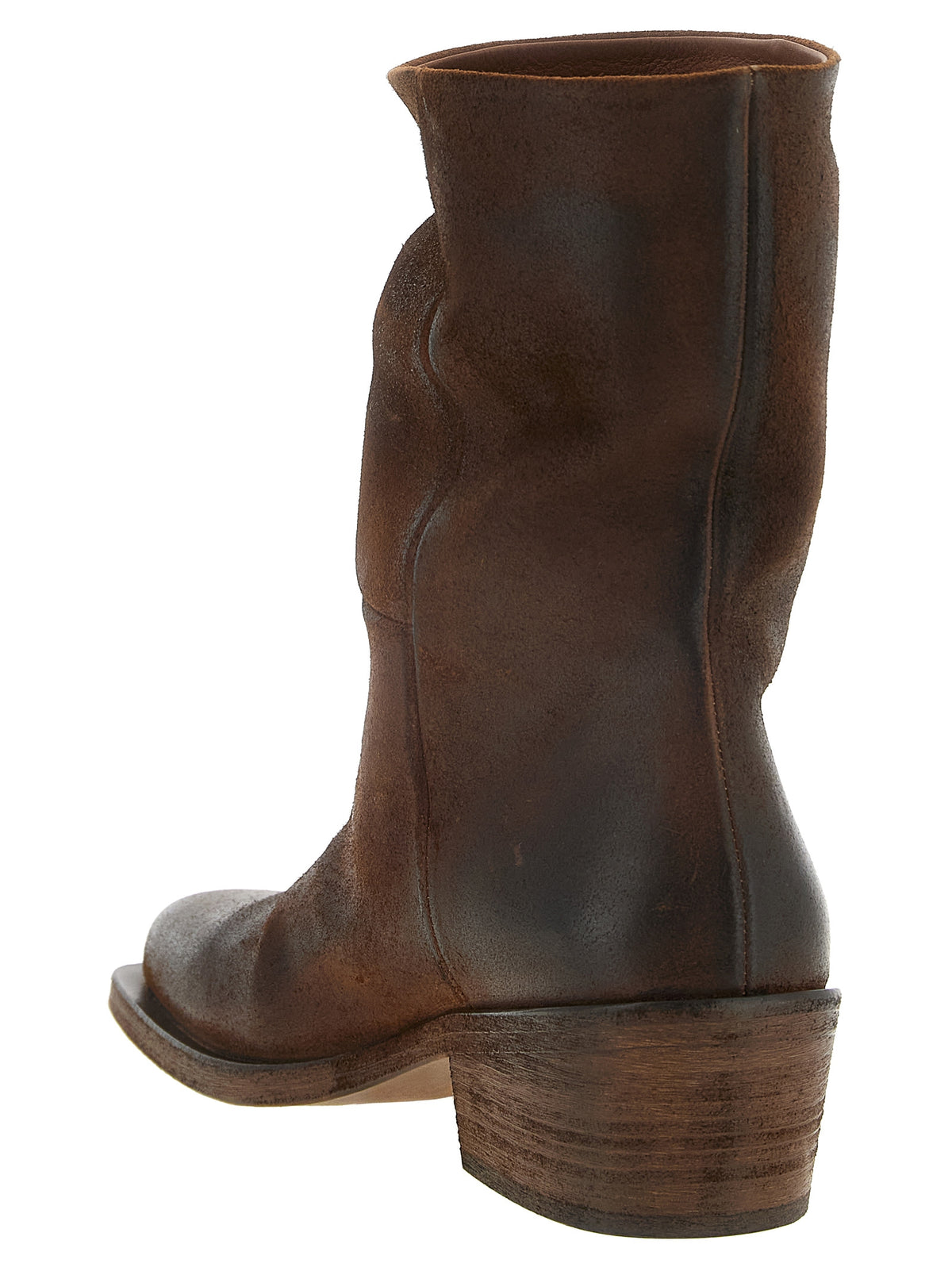 Marsell Chelsea Boots aus braunem Kalbsleder