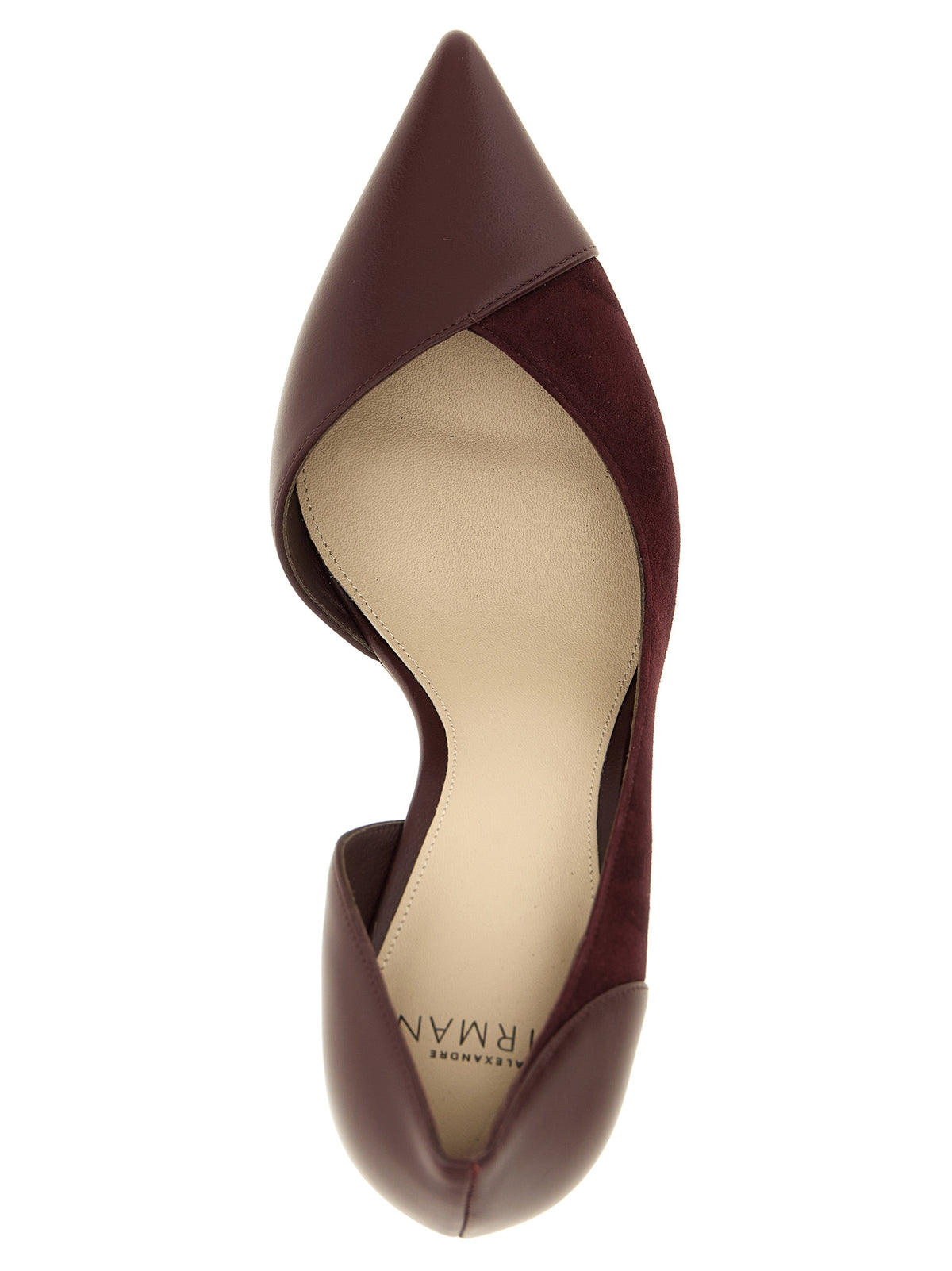 Alexandre Birman Rote Kalbsleder-Pumps mit hohem Absatz