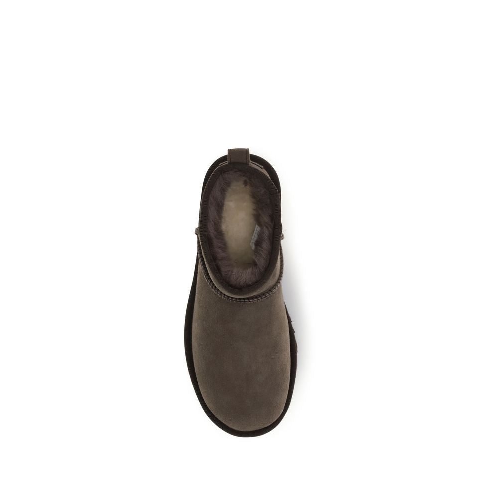 UGG Braune Wildleder-Ankle Boots