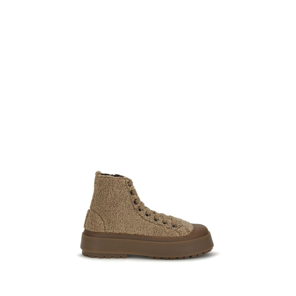 Casadei Braune Sportschuhe aus Polyester