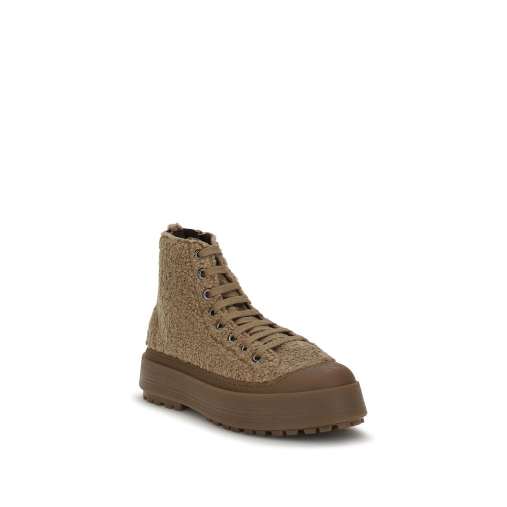 Casadei Braune Sportschuhe aus Polyester