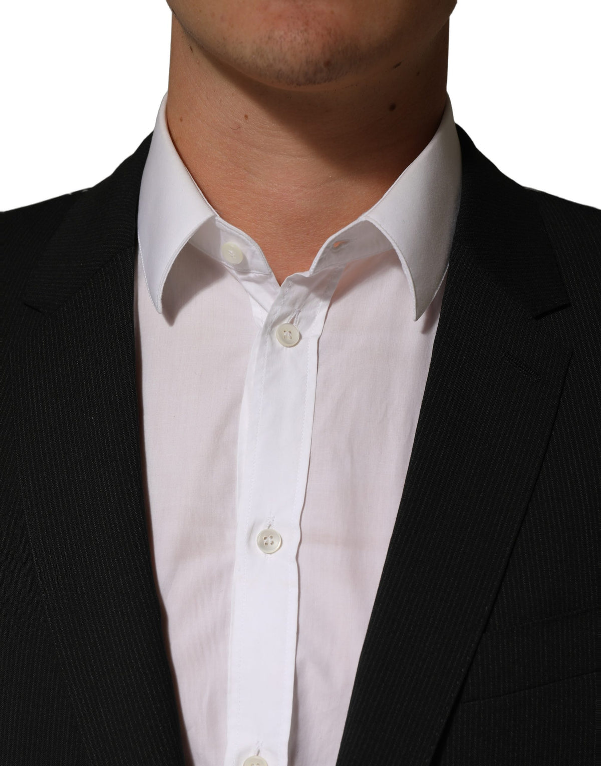Dolce & Gabbana Dunkelgraues MARTINI Herren Sakko mit Einreiher