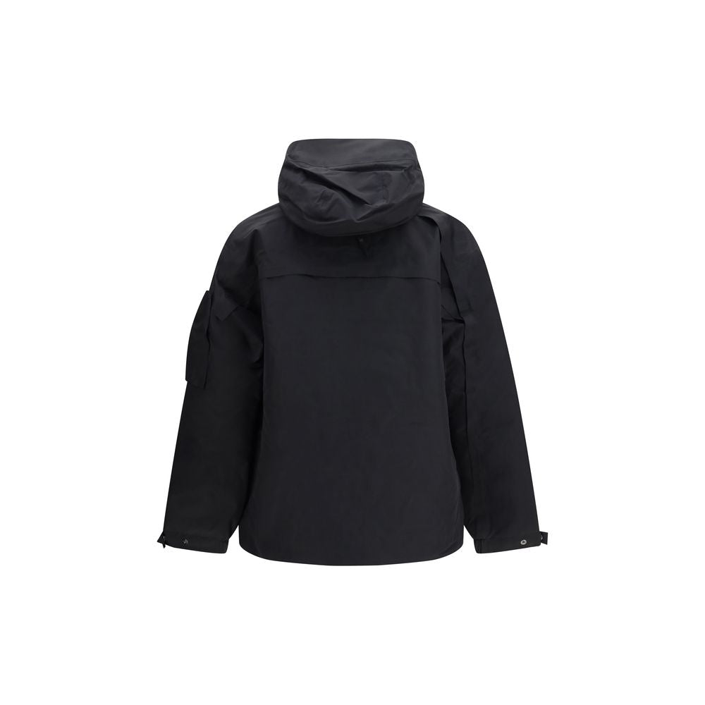 Y-3 Schwarze Jacke aus Polyethylen