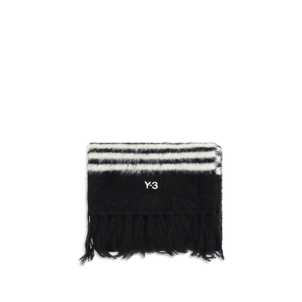 Y-3 Schal aus recyceltem Polyamid in Schwarz