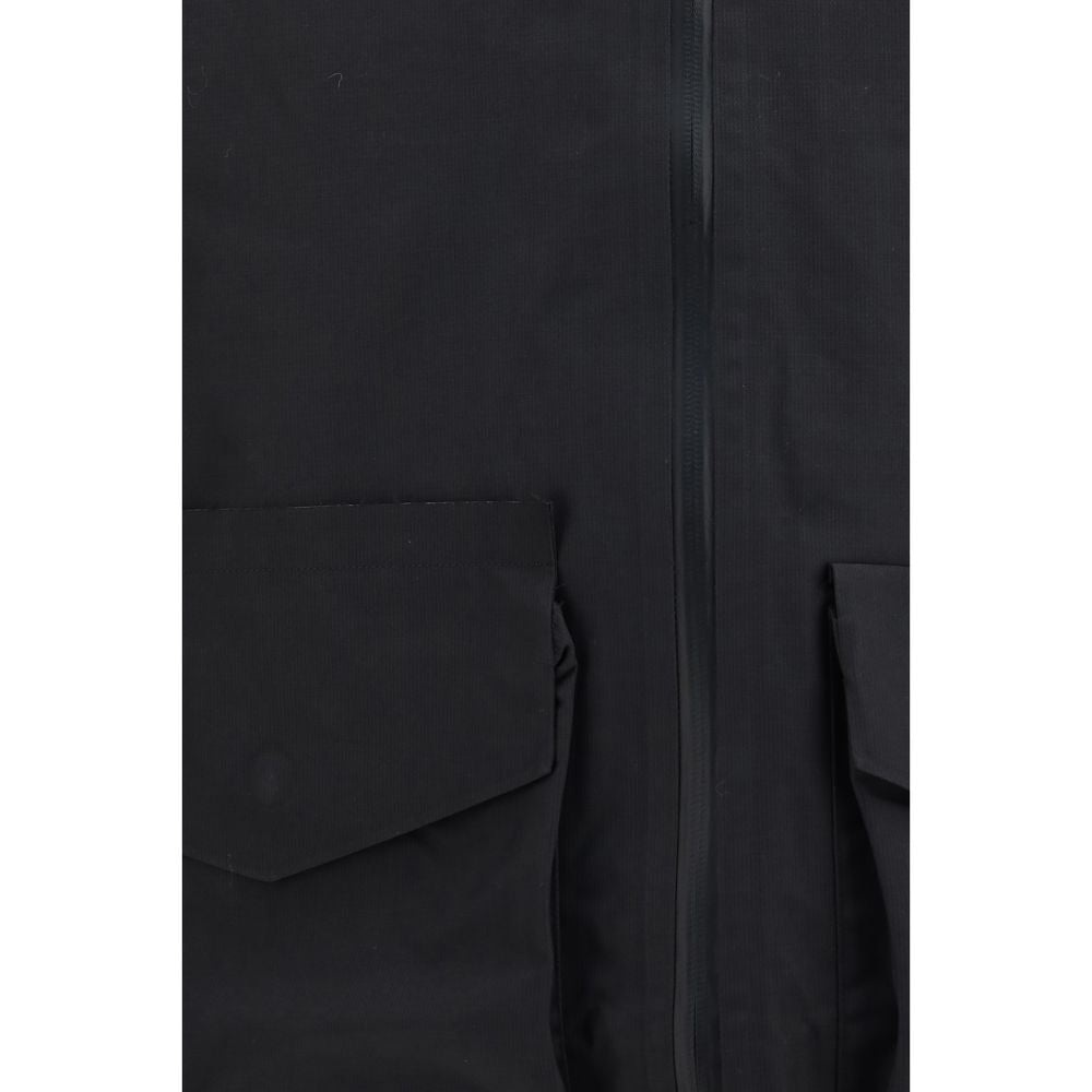 Y-3 Schwarze Jacke aus Polyethylen