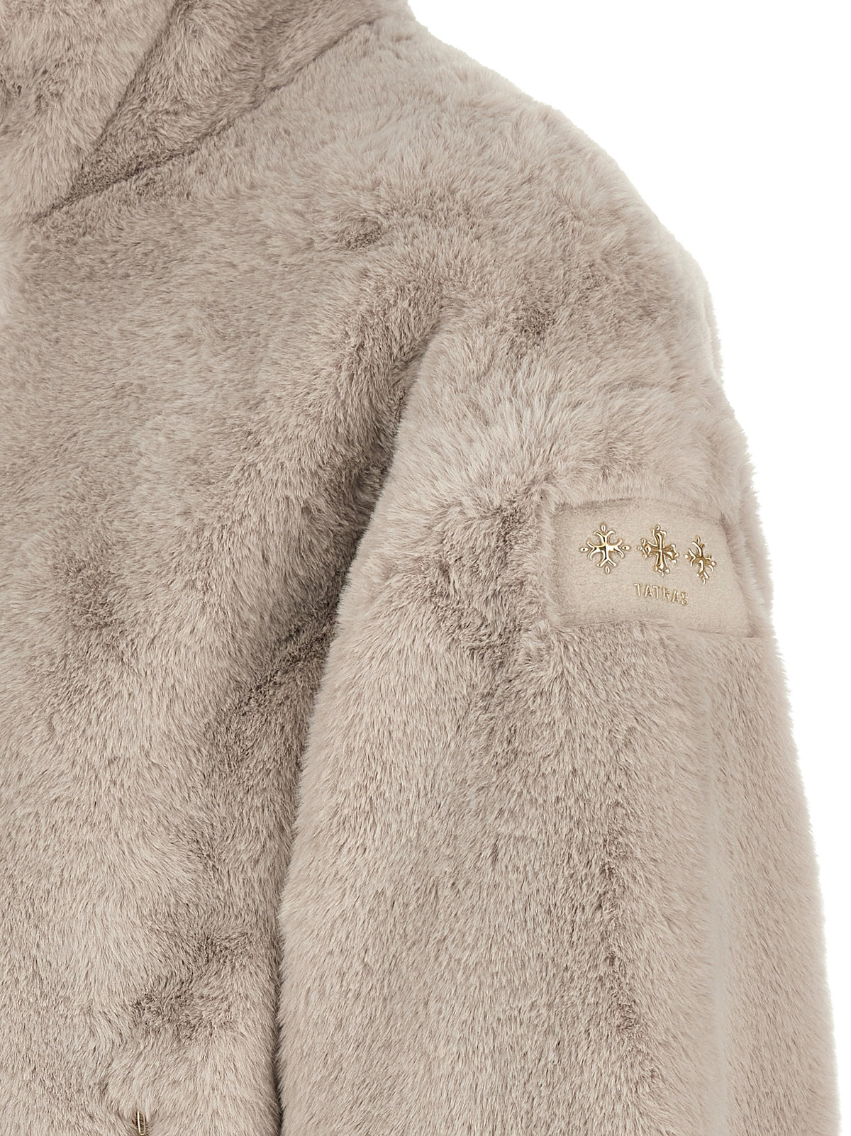 Tatras Graue Polyester-Jacke in voller Länge