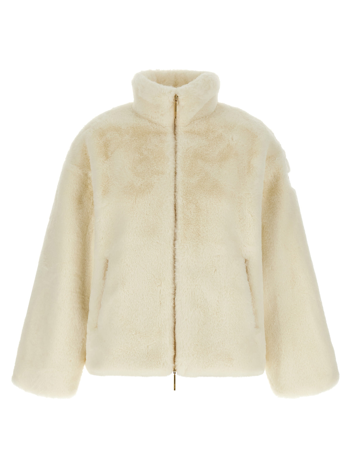 Tatras Weiße Polyester-Jacke in voller Länge
