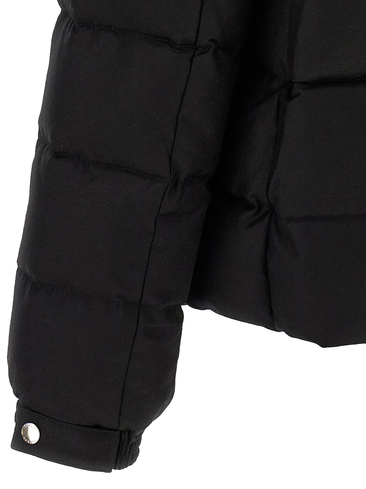 Tatras Schwarze Wolljacke in voller Länge