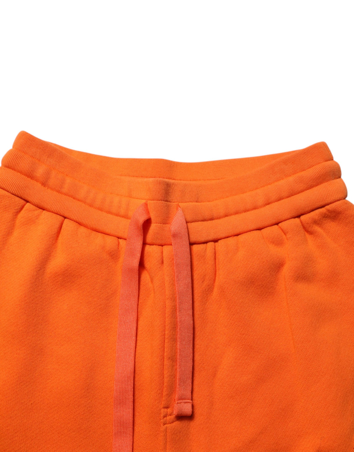 Dolce & Gabbana Orange Baumwoll-Jogginghose DGVIB3 Herren