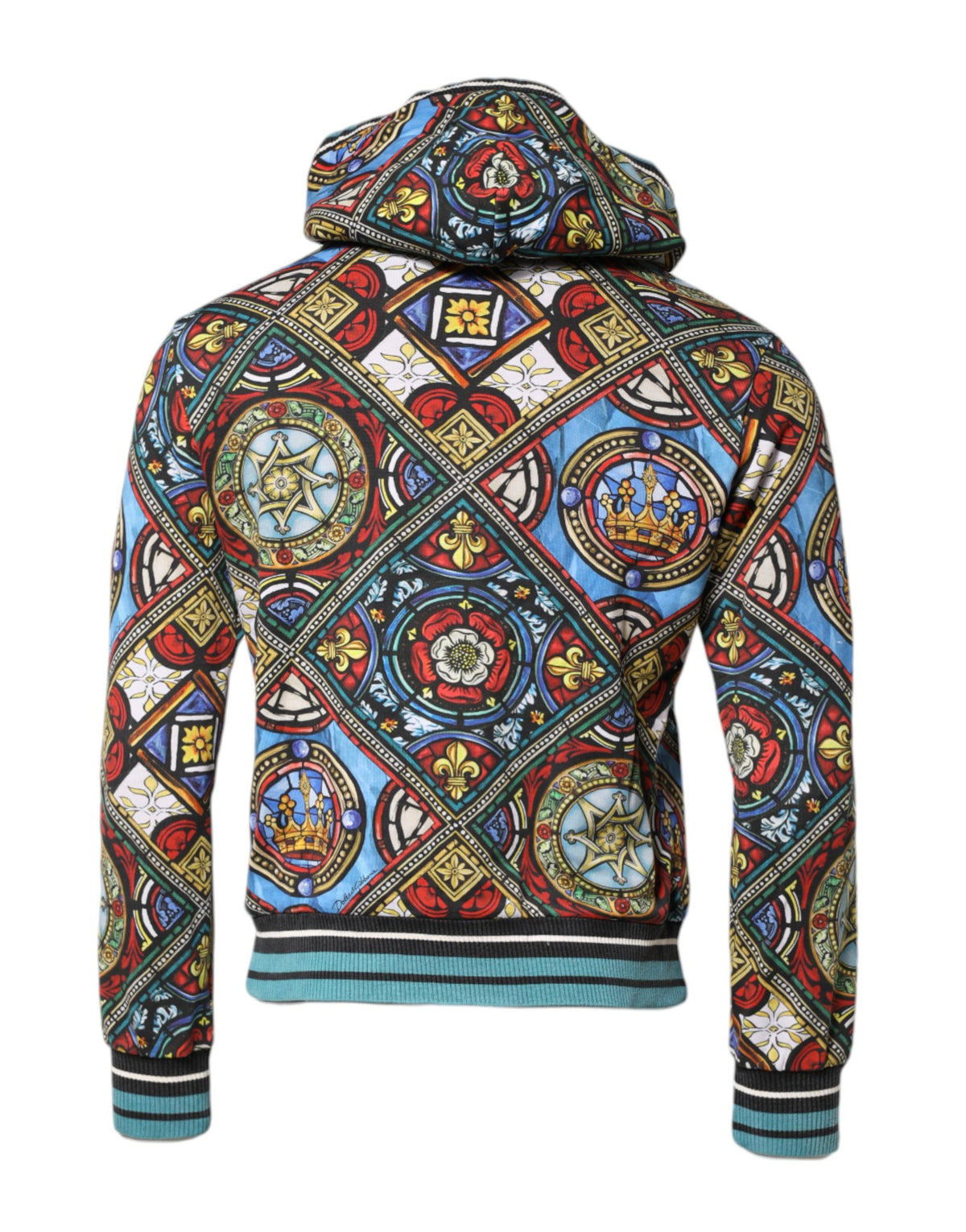 Dolce & Gabbana Kapuzenpullover mit mehrfarbigem Print