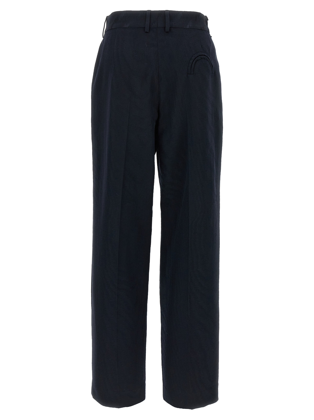 Blazé Milano Blaue Freizeithose aus Viskose