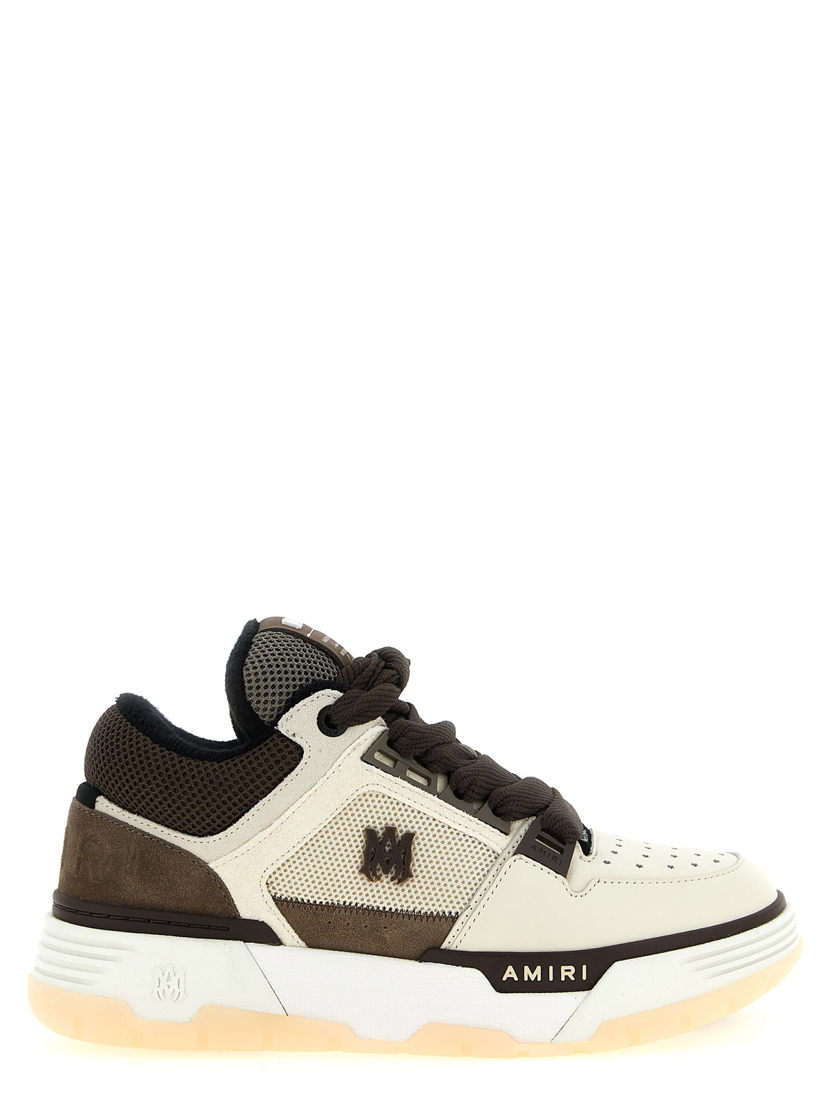 Amiri Braune Kalbsleder Chunky Sneaker