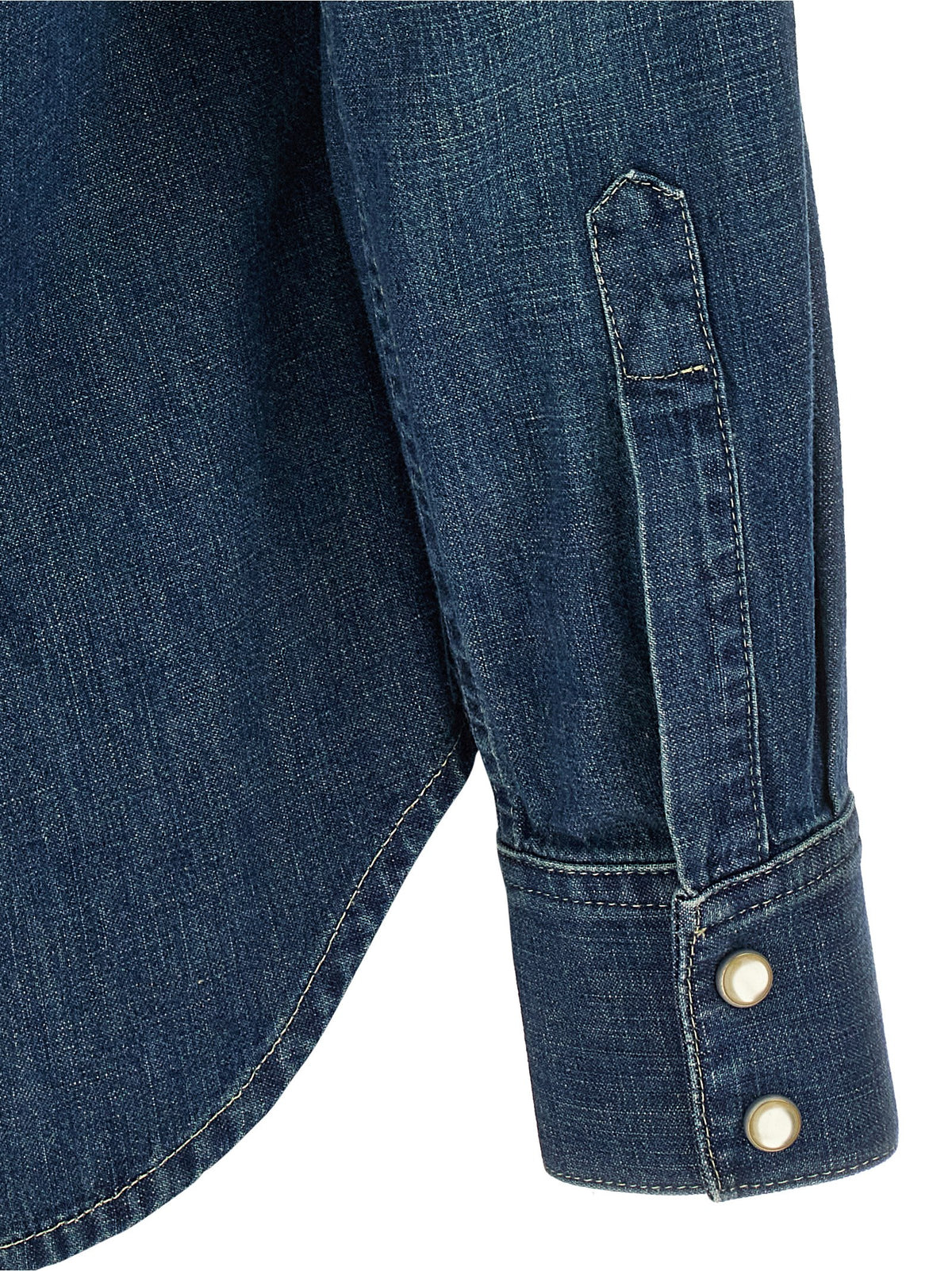 Valentino Garavani Blaue Baumwollbluse