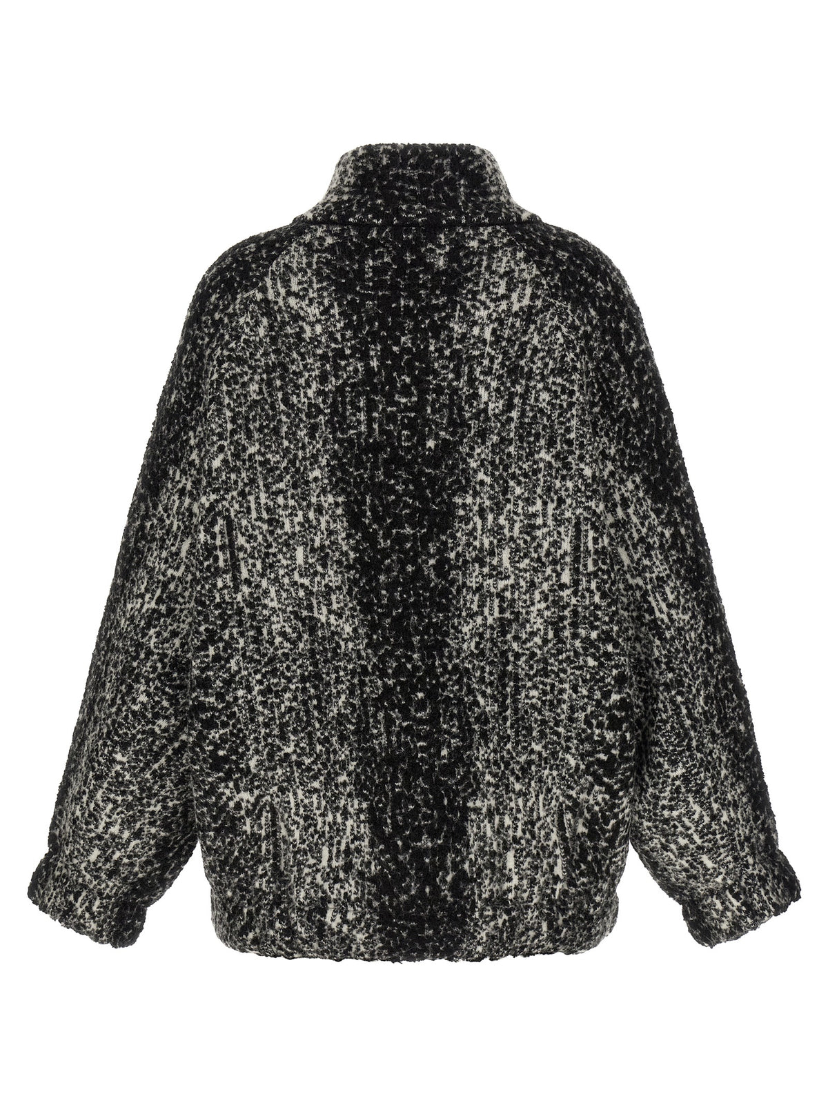NUDE Zweifarbige Woll-Bomberjacke