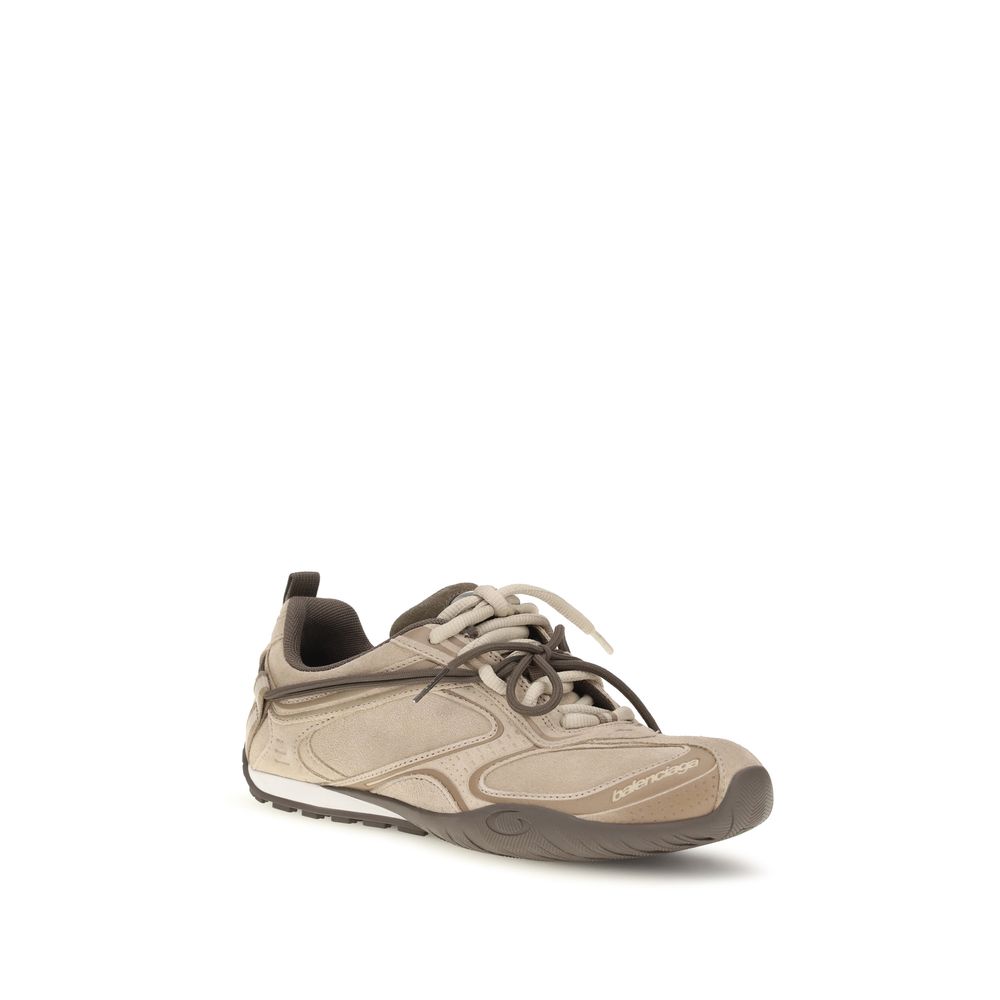 Balenciaga Beige Wildleder-Sneaker