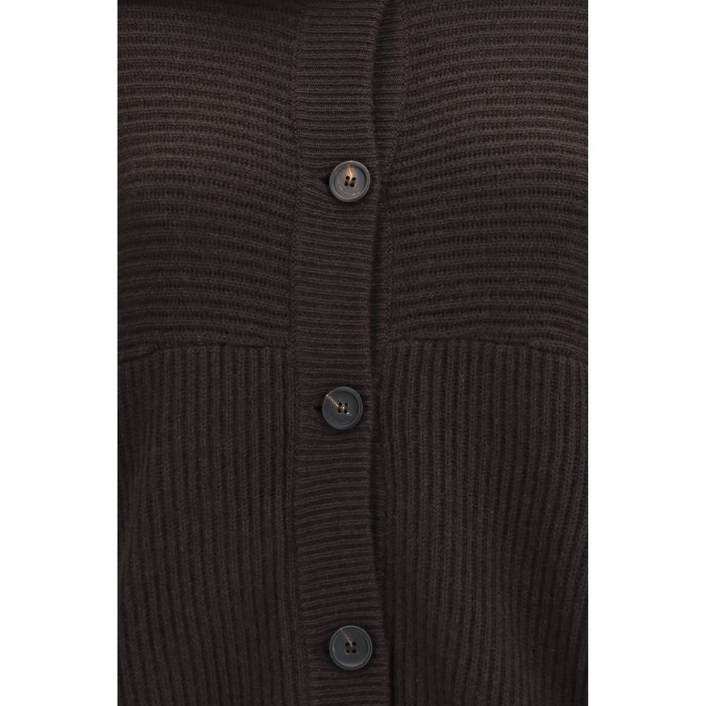 Brunello Cucinelli Brauner Kaschmir-Strickjacke
