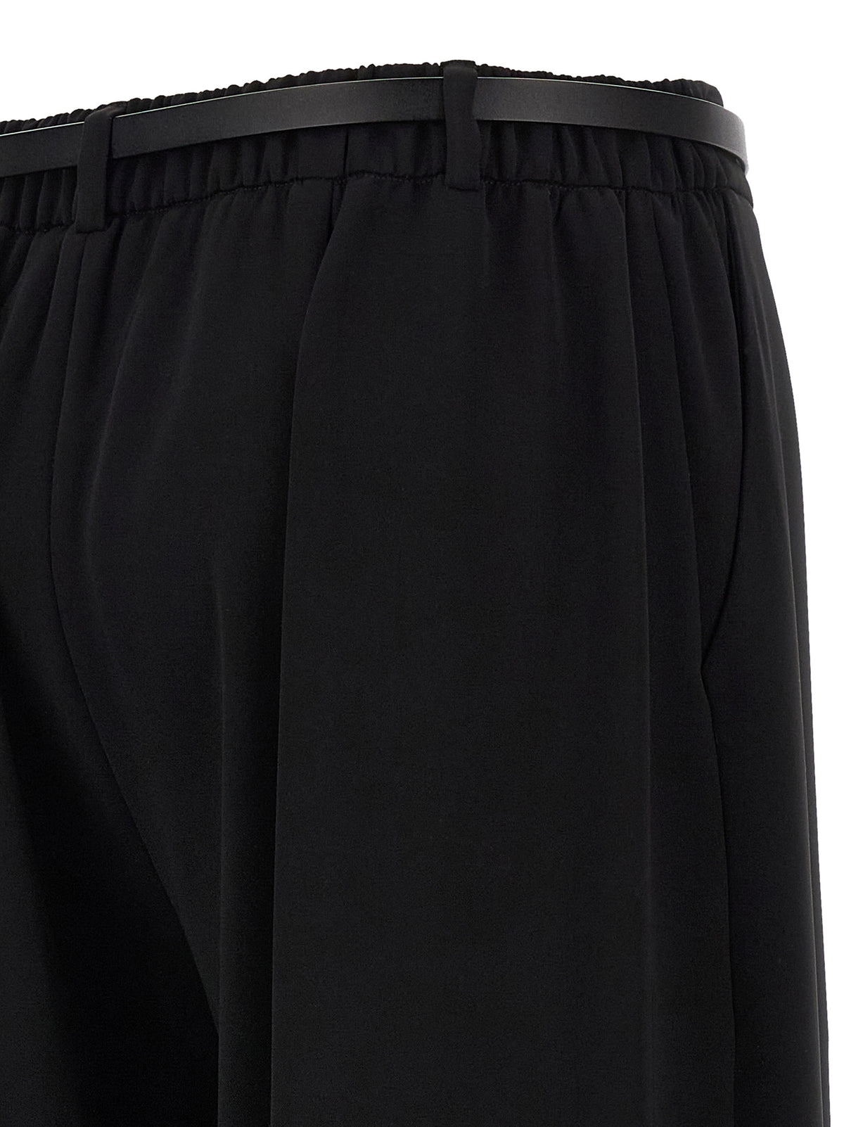 P.A.R.O.S.H. Schwarze Freizeithose aus Polyester