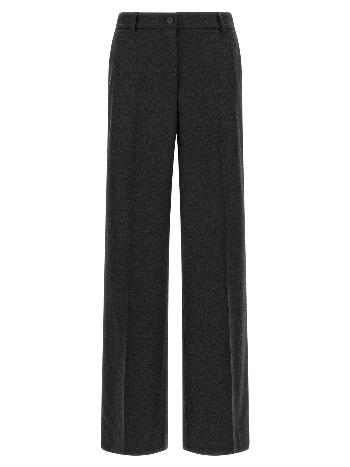 P.A.R.O.S.H. Graue Hose aus reiner Schurwolle