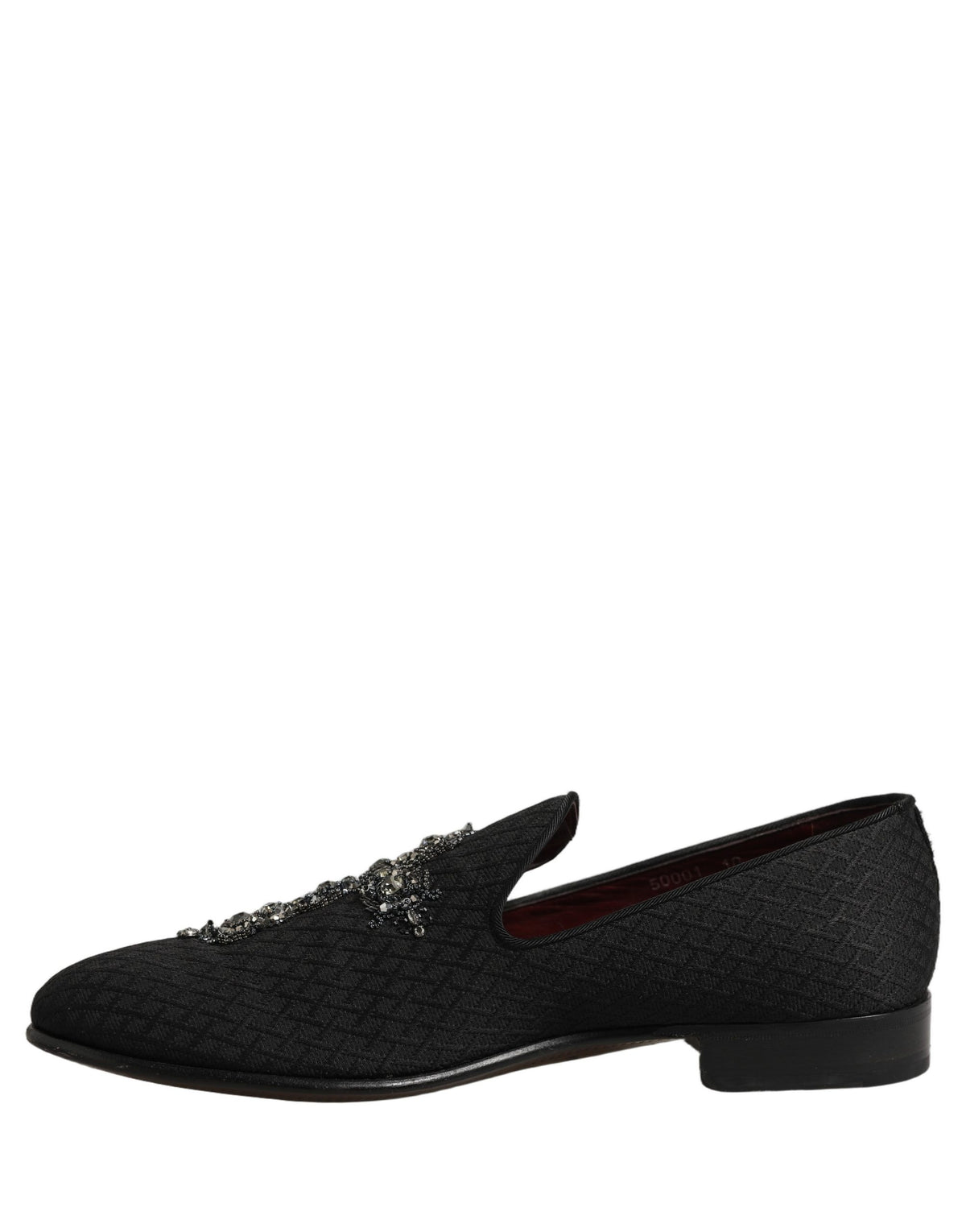 Dolce & Gabbana Schwarze Wildleder Mokassins mit Kreuz-Applikation