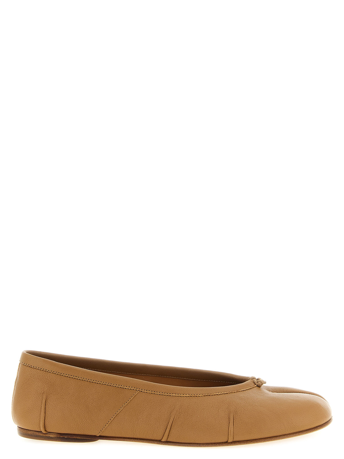 Maison Margiela Beige Lammleder Ballerinas