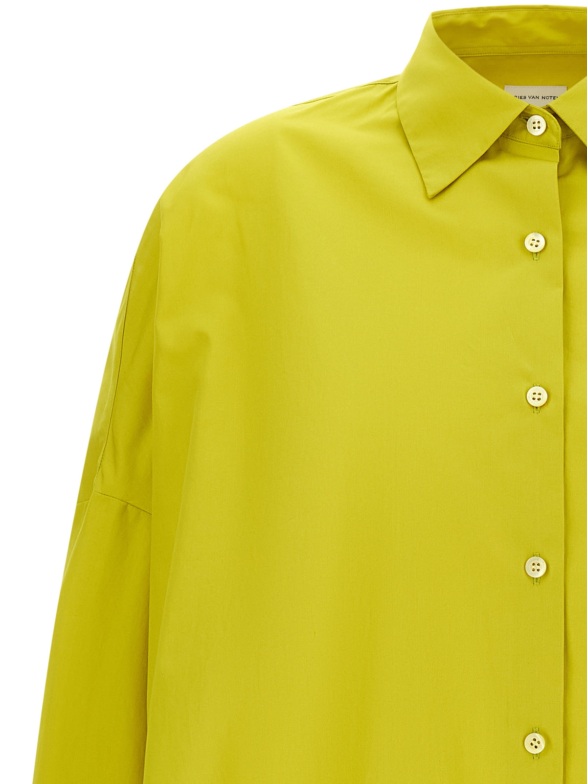 Dries Van Noten Zweifarbige Baumwollbluse