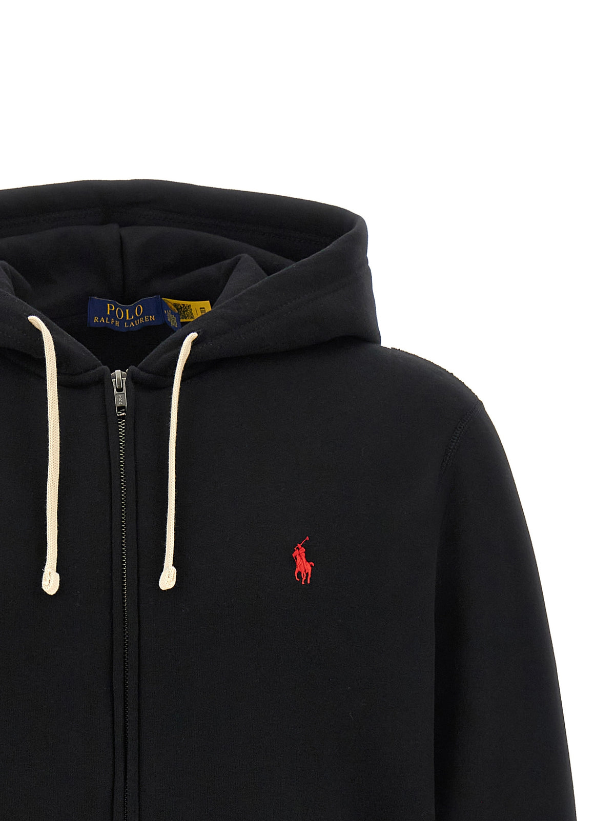 Polo Ralph Lauren Schwarzer Baumwoll-Sweatshirt