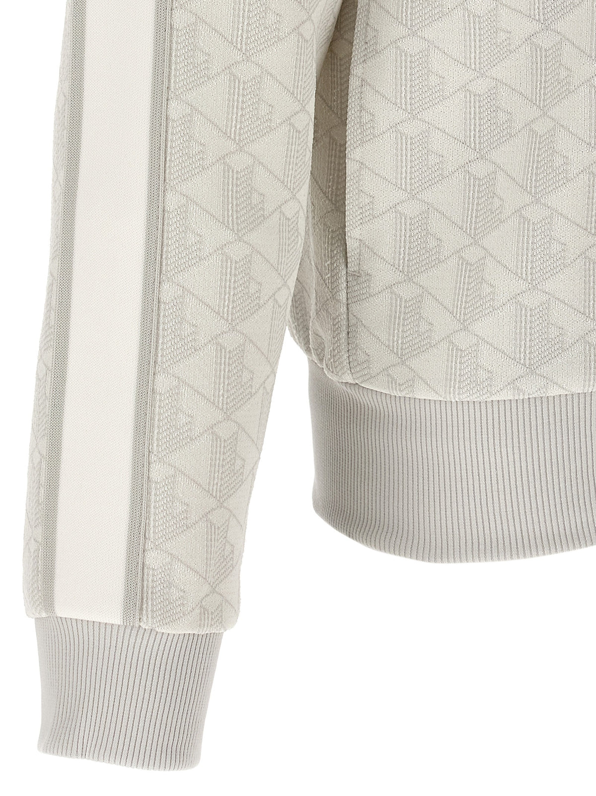 Lacoste Graues Polyester-Sweatshirt