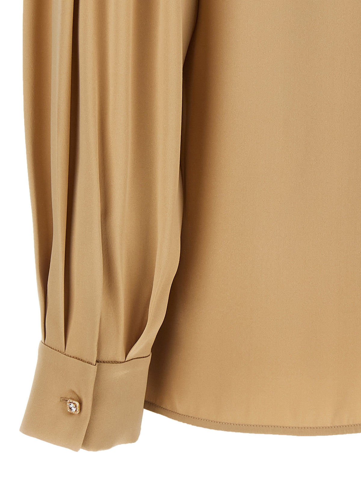 Max Mara Beige Seidenbluse