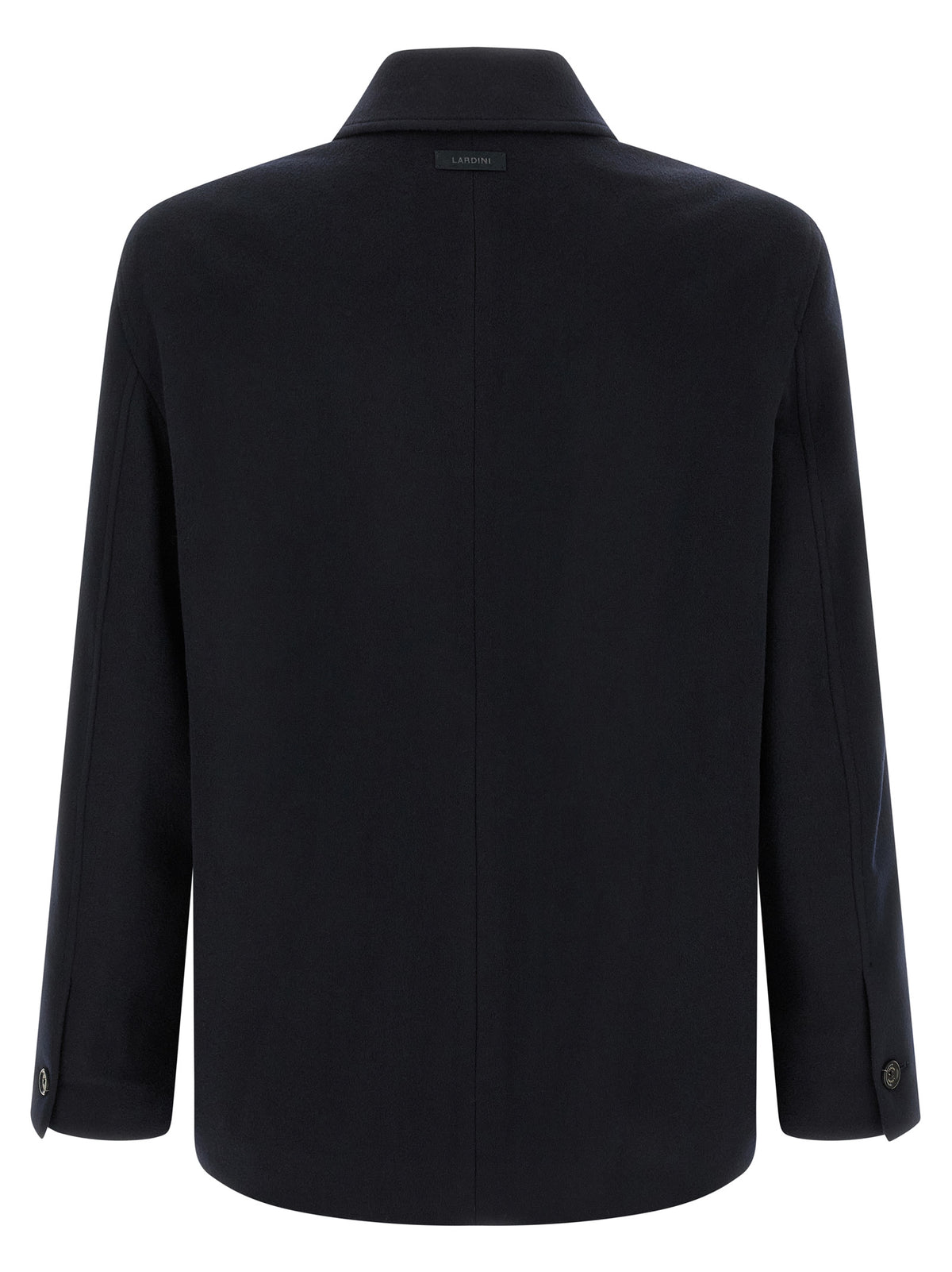 Lardini Blaue Kaschmir-Jacke in voller Länge
