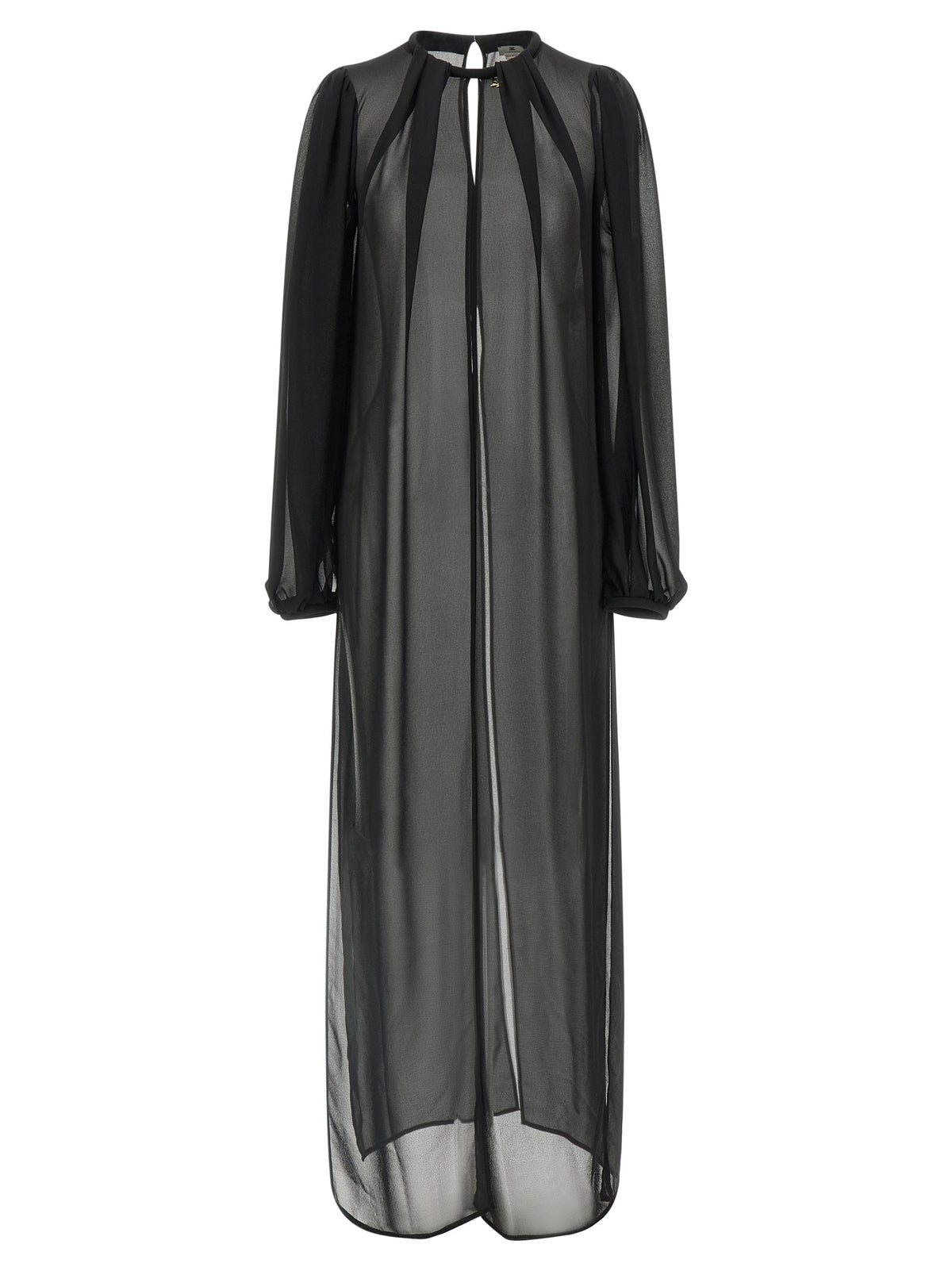 Elisabetta Franchi Schwarze Bluse aus Polyester