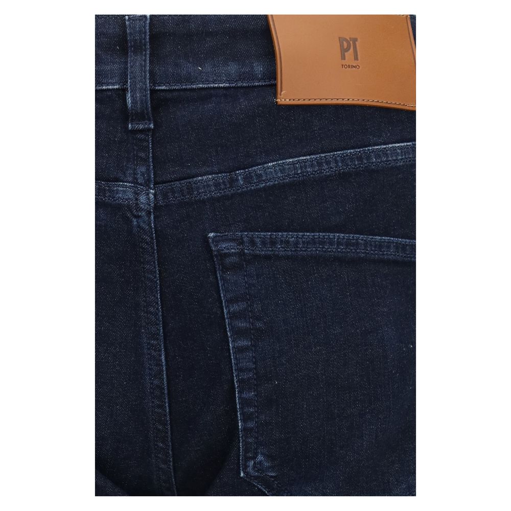 PT Torino Blaue Jeans aus Baumwolle, Tapered Fit