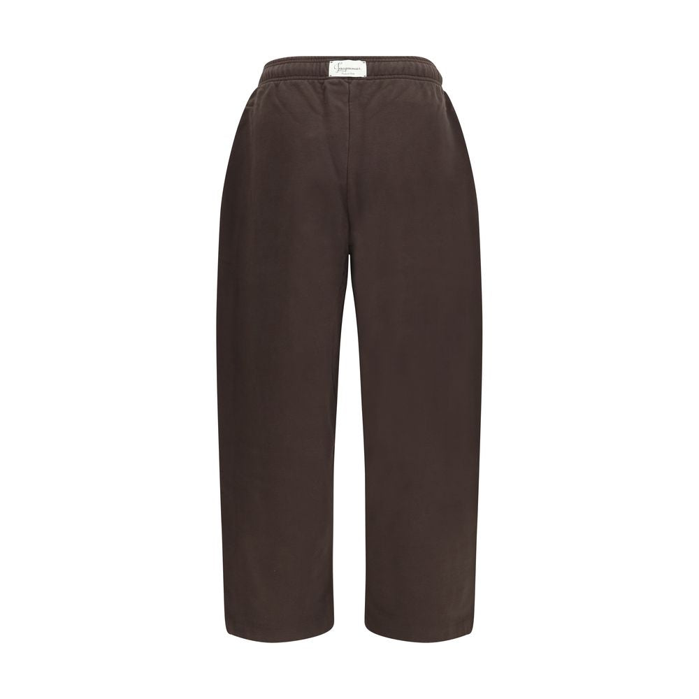 Jacquemus Braune Baumwoll-Jogginghose (Trainingshose)