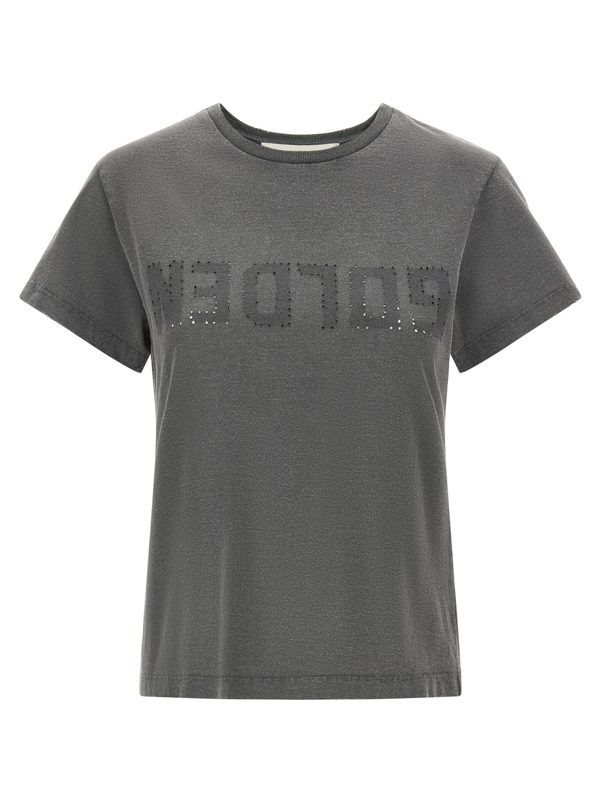 Golden Goose Graues Baumwoll-T-Shirt