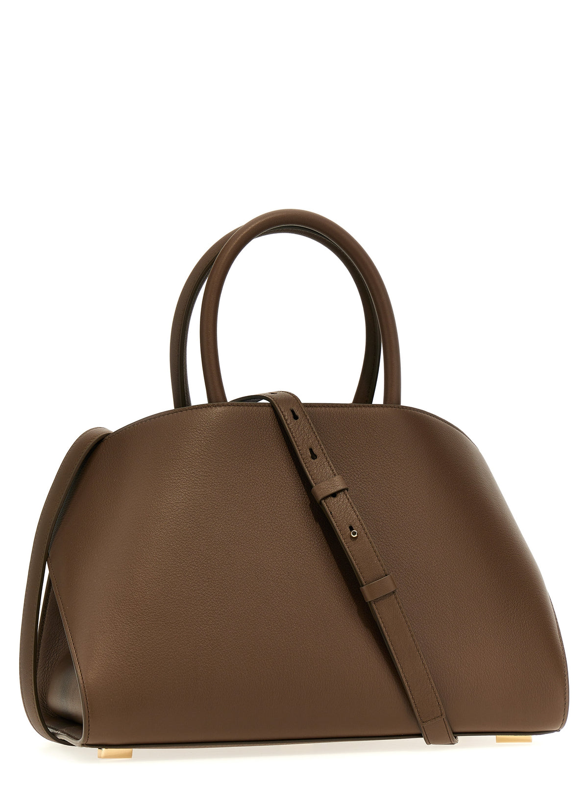 Ferragamo Braune Kalbsleder-Handtasche