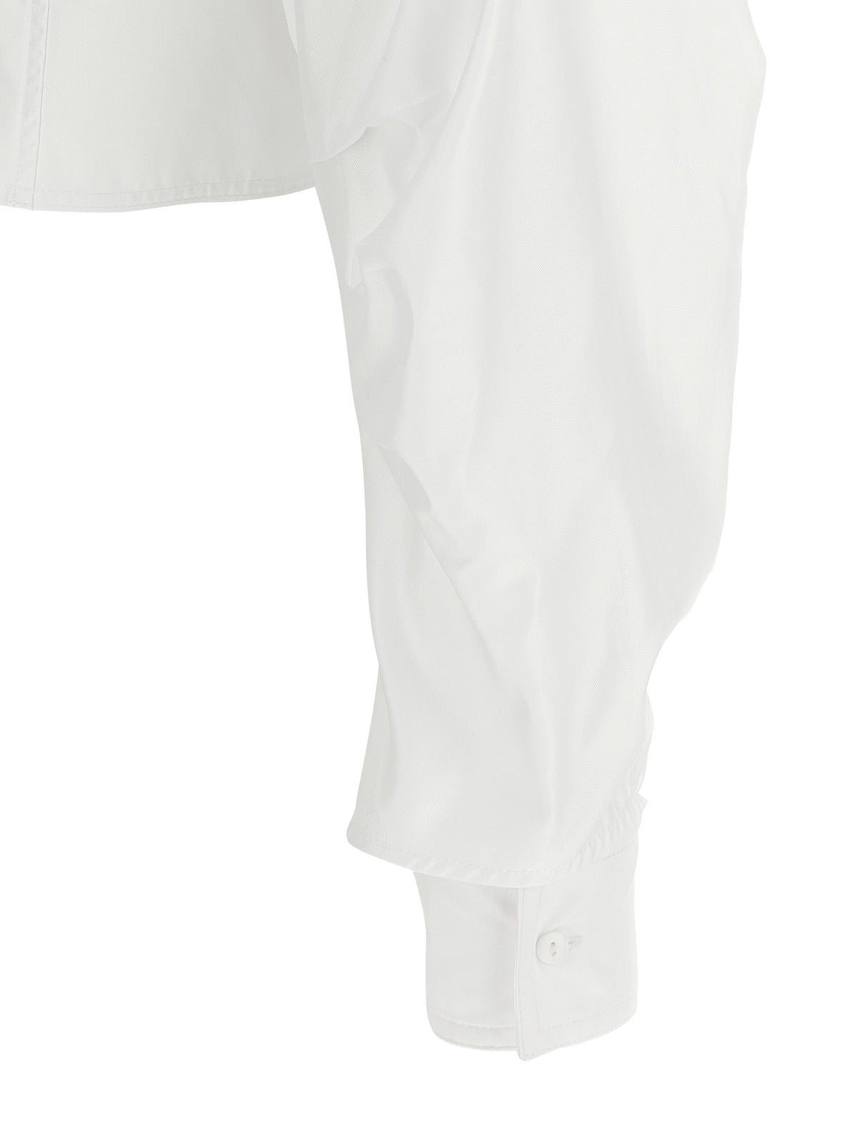 Elisabetta Franchi Weiße Baumwollbluse
