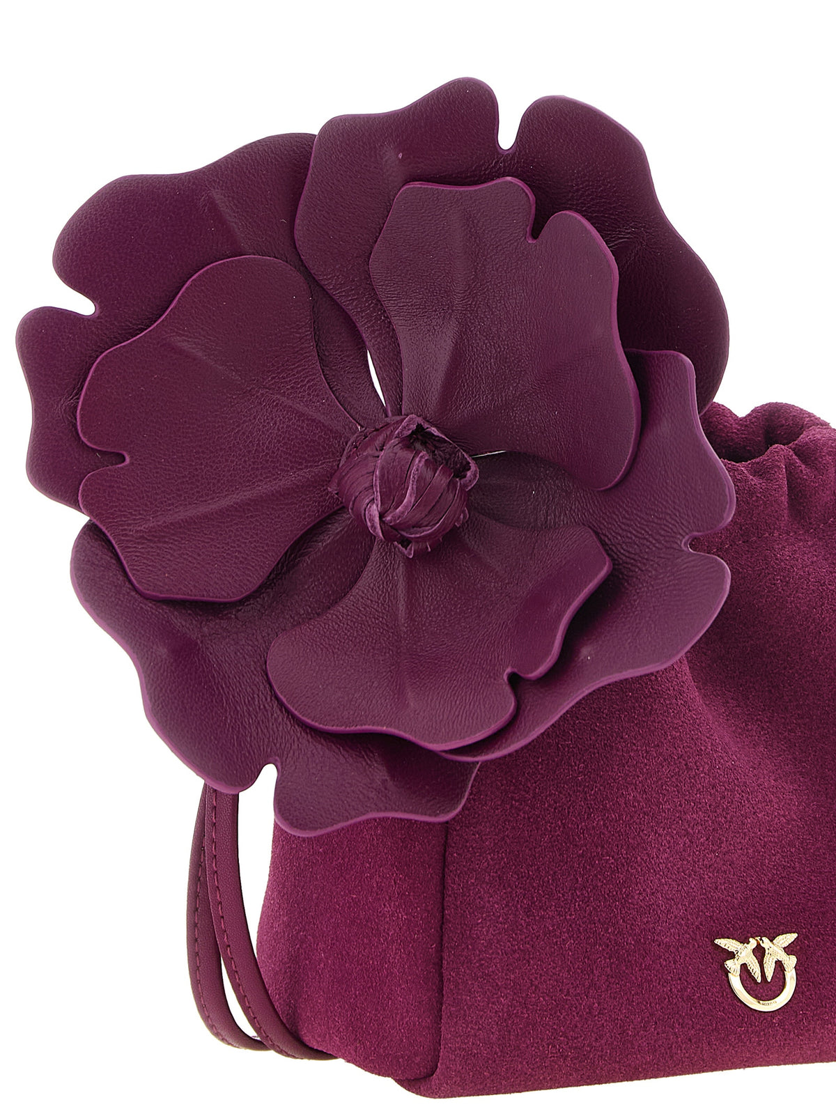 PINKO Lila Lammleder Clutch
