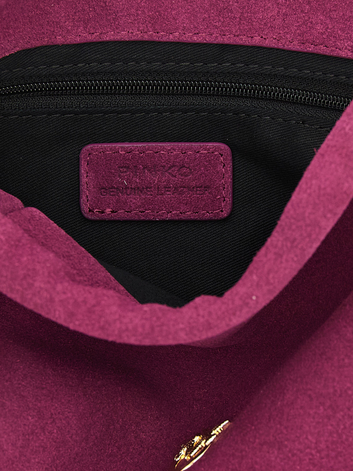 PINKO Lila Lammleder Clutch