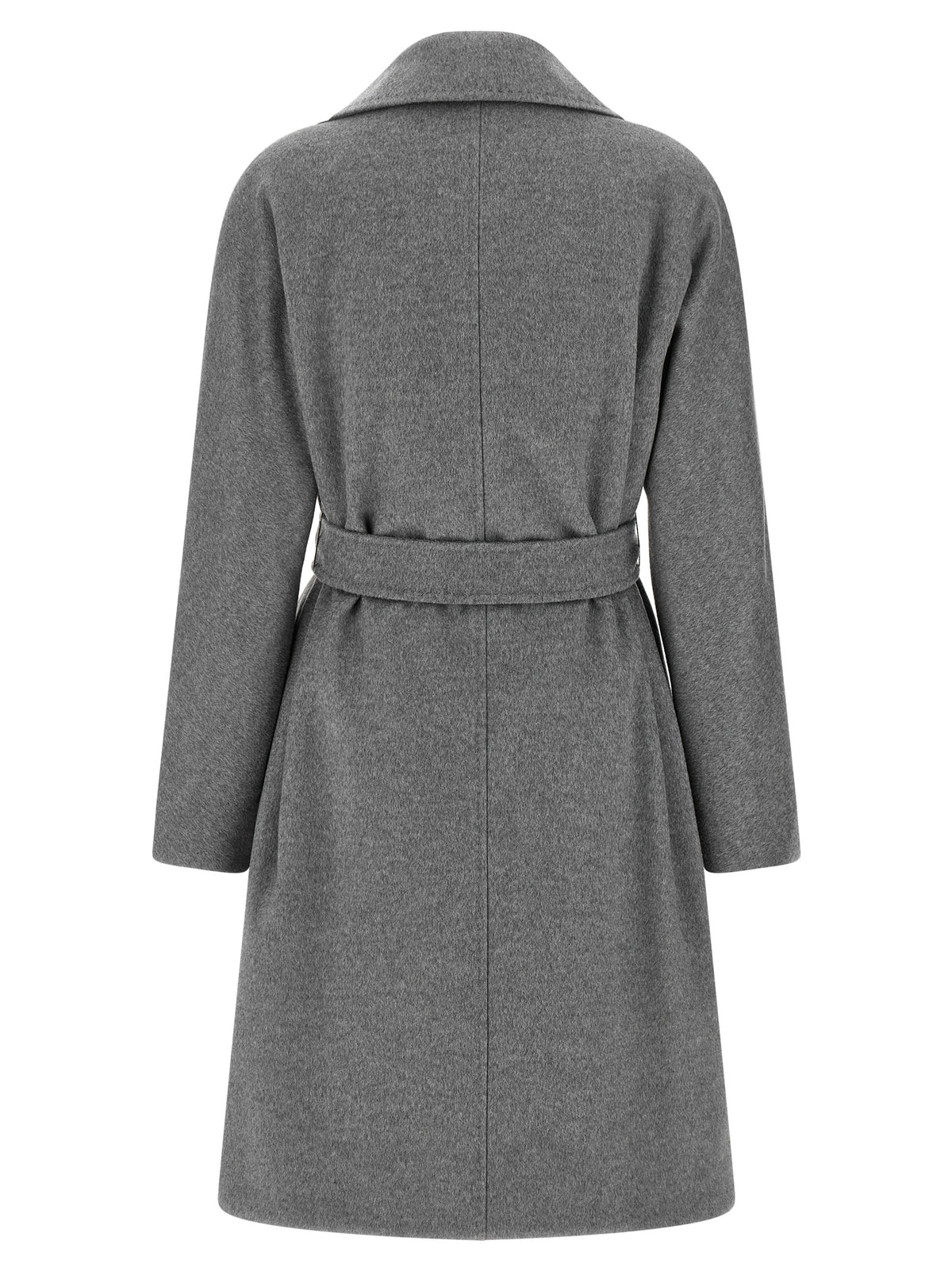 Max Mara Grauer Wollmantel