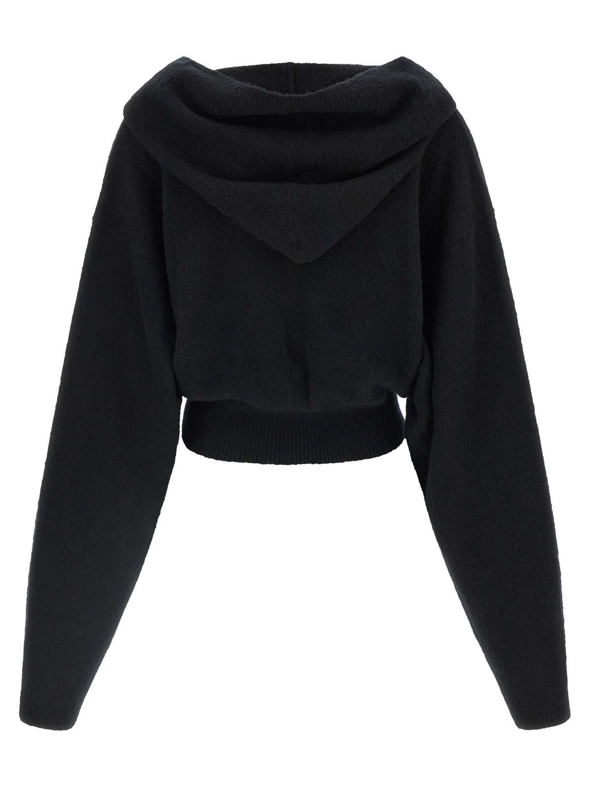 Rick Owens Schwarzer Kaschmir-Pullover