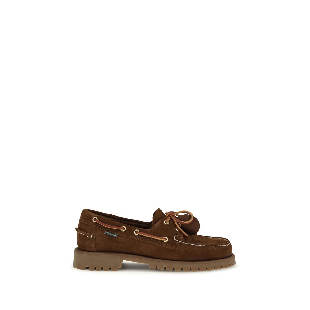 Sebago Braune Mokassins aus Wildleder
