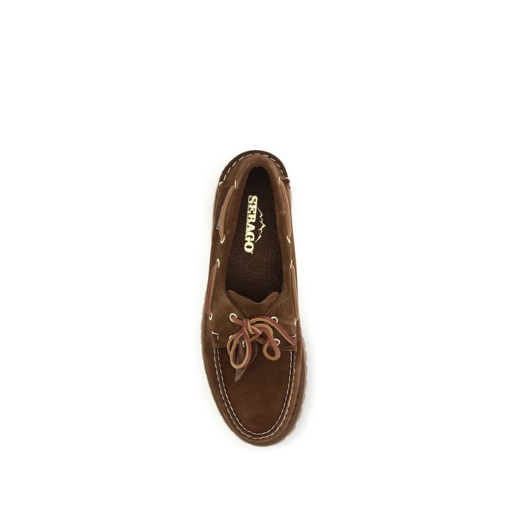 Sebago Braune Mokassins aus Wildleder
