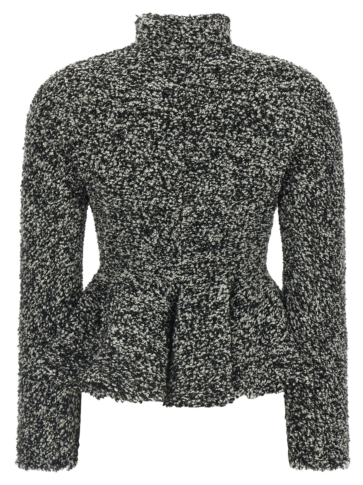 Alberta Ferretti Weißer Blazer aus reiner Schurwolle